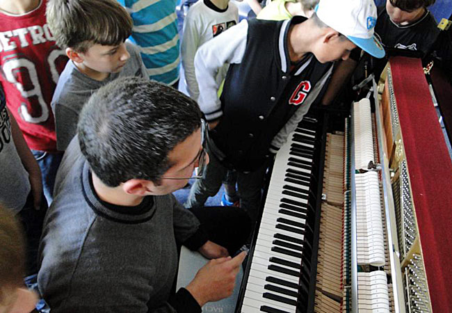 Kemal Cem Yilmaz, Piano, in Langenhagen, Gutzmann-Schule