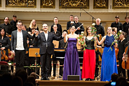 Rhapsody in Concert II / Tanja Tetzlaff, Lars Vogt, Malte Arkona und Veronika Eberle © T. Pluto