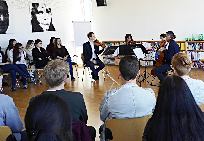 Auner Quartett, Wien, Business Academy Donaustadt
