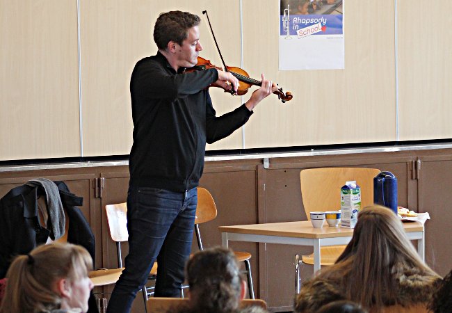 Kristóf Baráti (Violine), Bremen, Gymnasium Vegesack